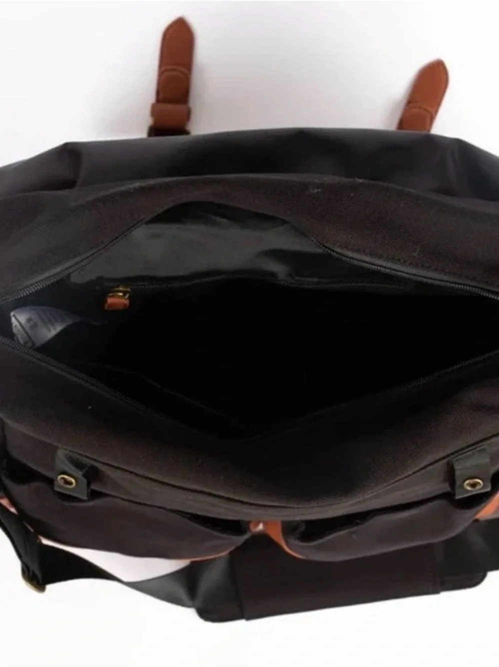 NWT BODOMINT Original Black Bag Convertible Backpack Messenger Bag